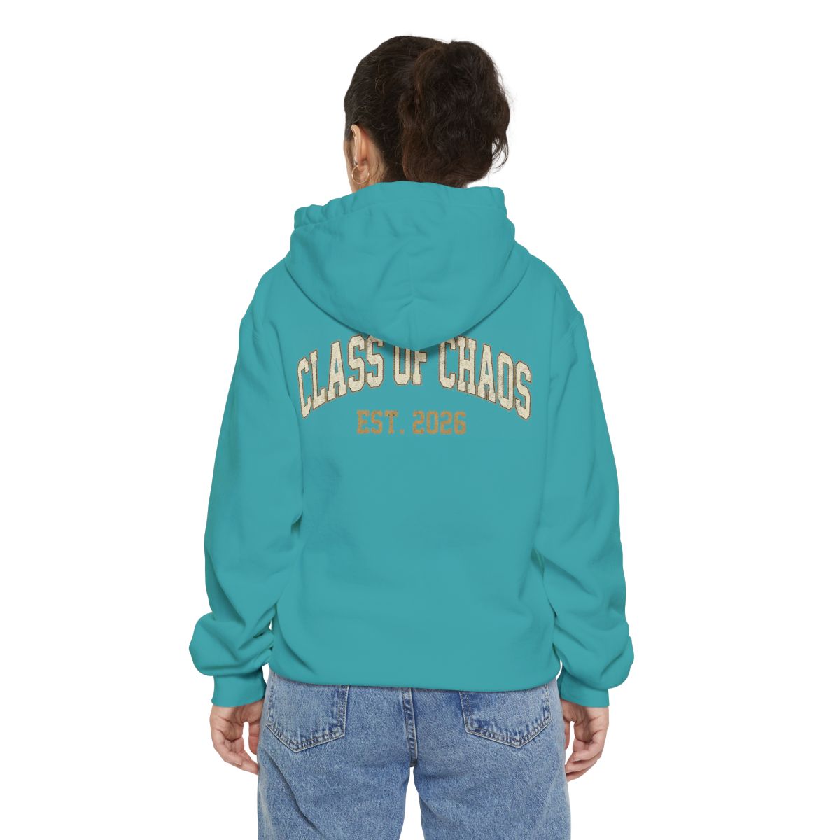 Color: Seafoam | Class of Chaos Garment-Dyed Hoodie