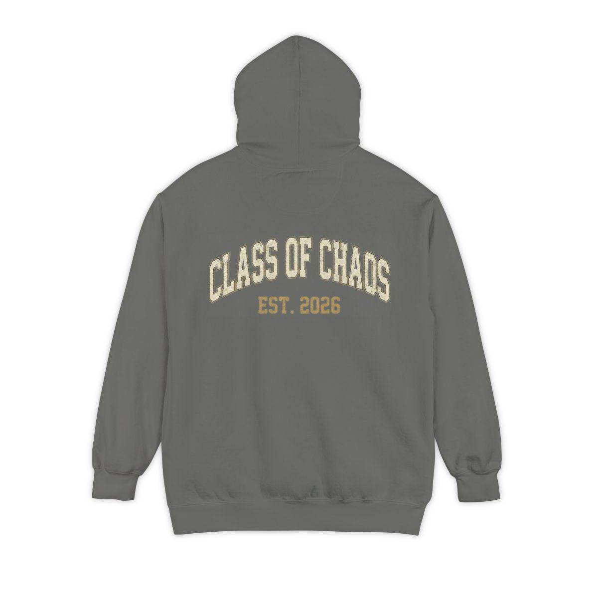 Color: Grey | Class of Chaos Garment-Dyed Hoodie
