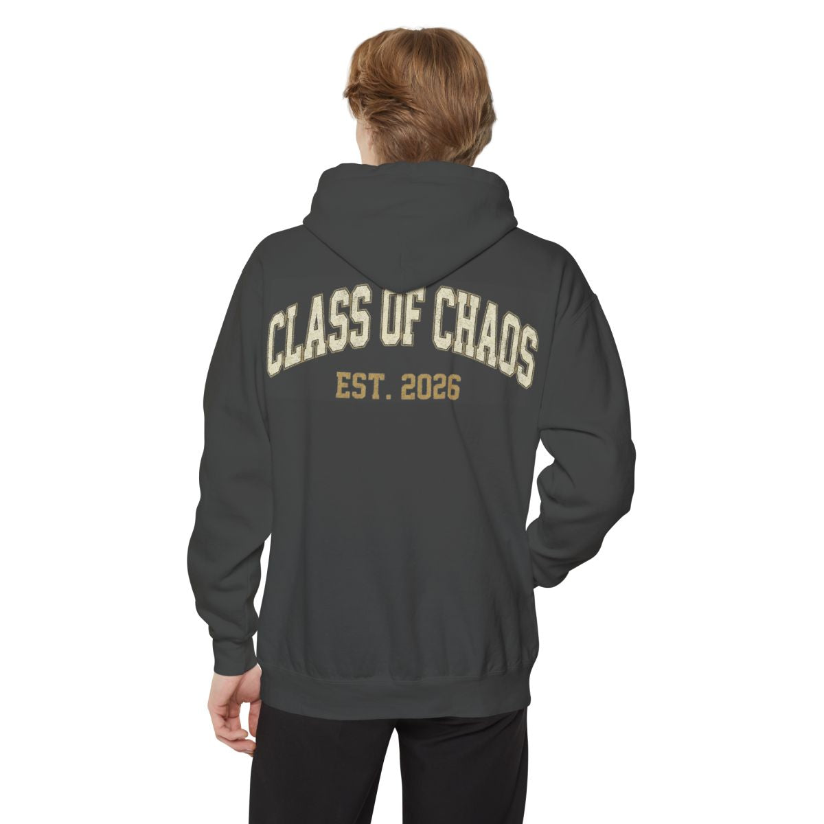 Color: Pepper | Class of Chaos Garment-Dyed Hoodie