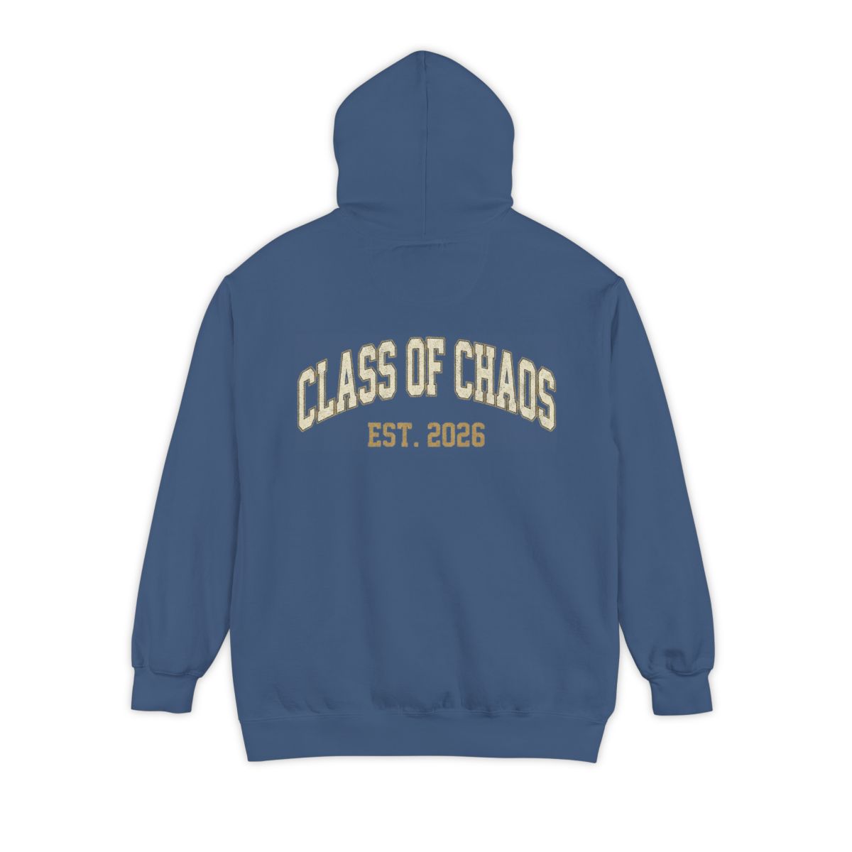 Color: True Navy | Class of Chaos Garment-Dyed Hoodie