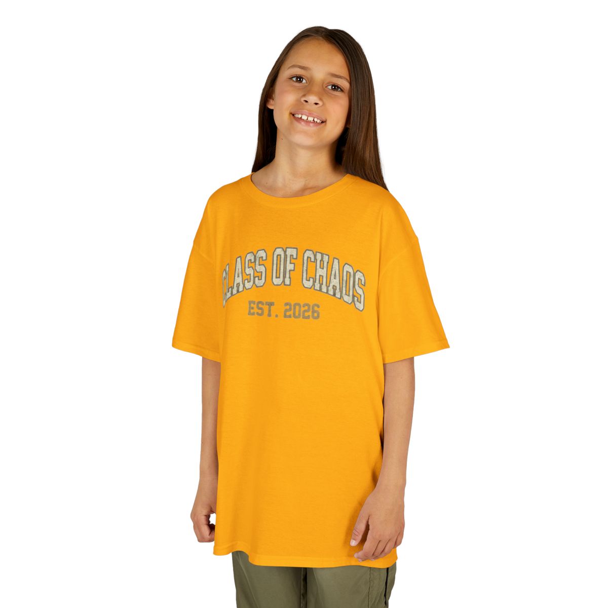 Color: Gold | Class of Chaos Kids Tee