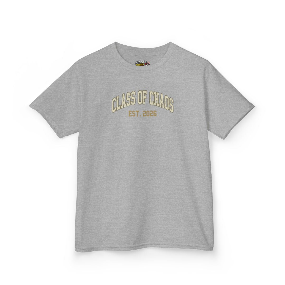 Color: Sport Grey | Class of Chaos Kids Tee