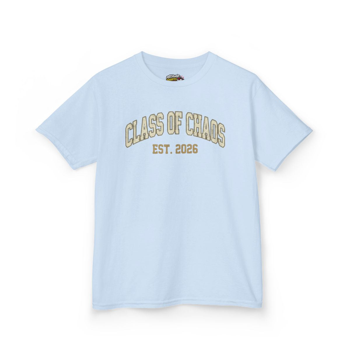 Color: Light Blue | Class of Chaos Kids Tee