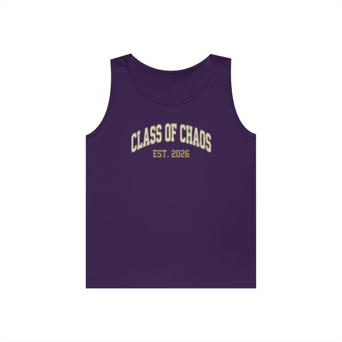 Color: Purple | Class of Chaos Tank Top