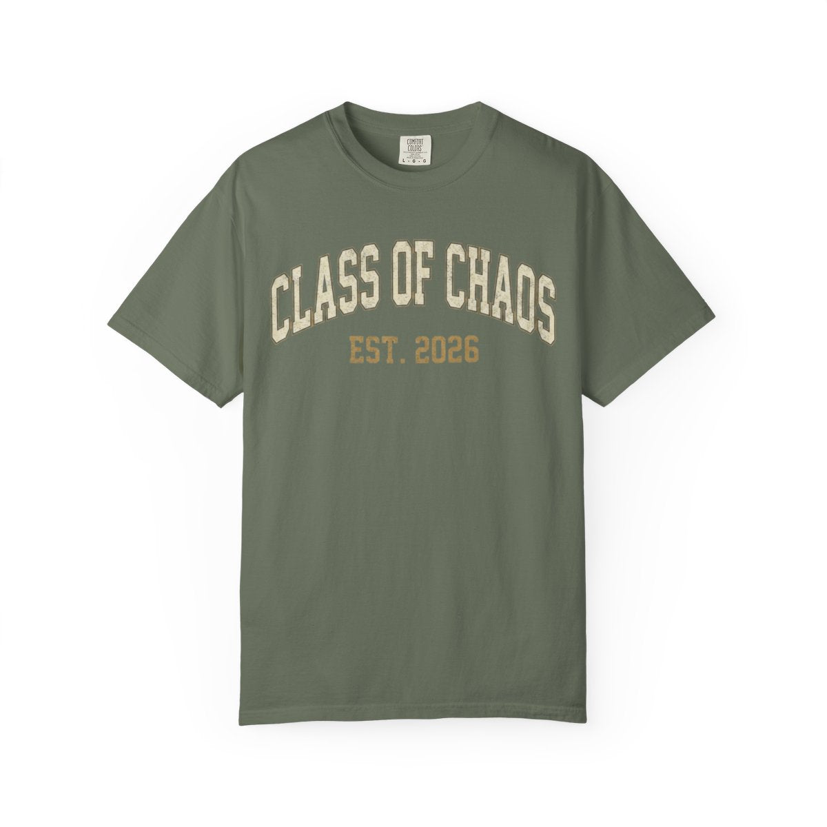 Color: Moss | Class of Chaos Unisex Garment-Dyed Tee