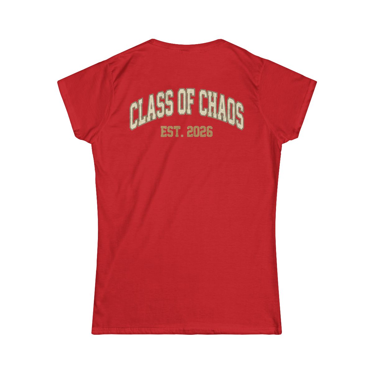 Color: Red | Class of Chaos Women's Tee