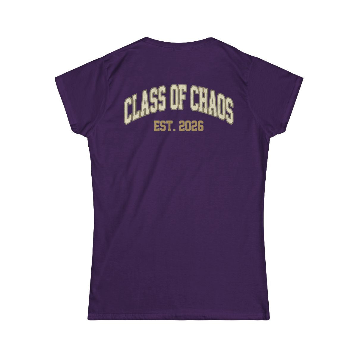 Color: Purple | Class of Chaos Women's Tee