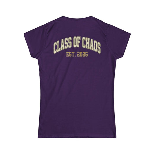 Color: Purple | Class of Chaos Women's Tee