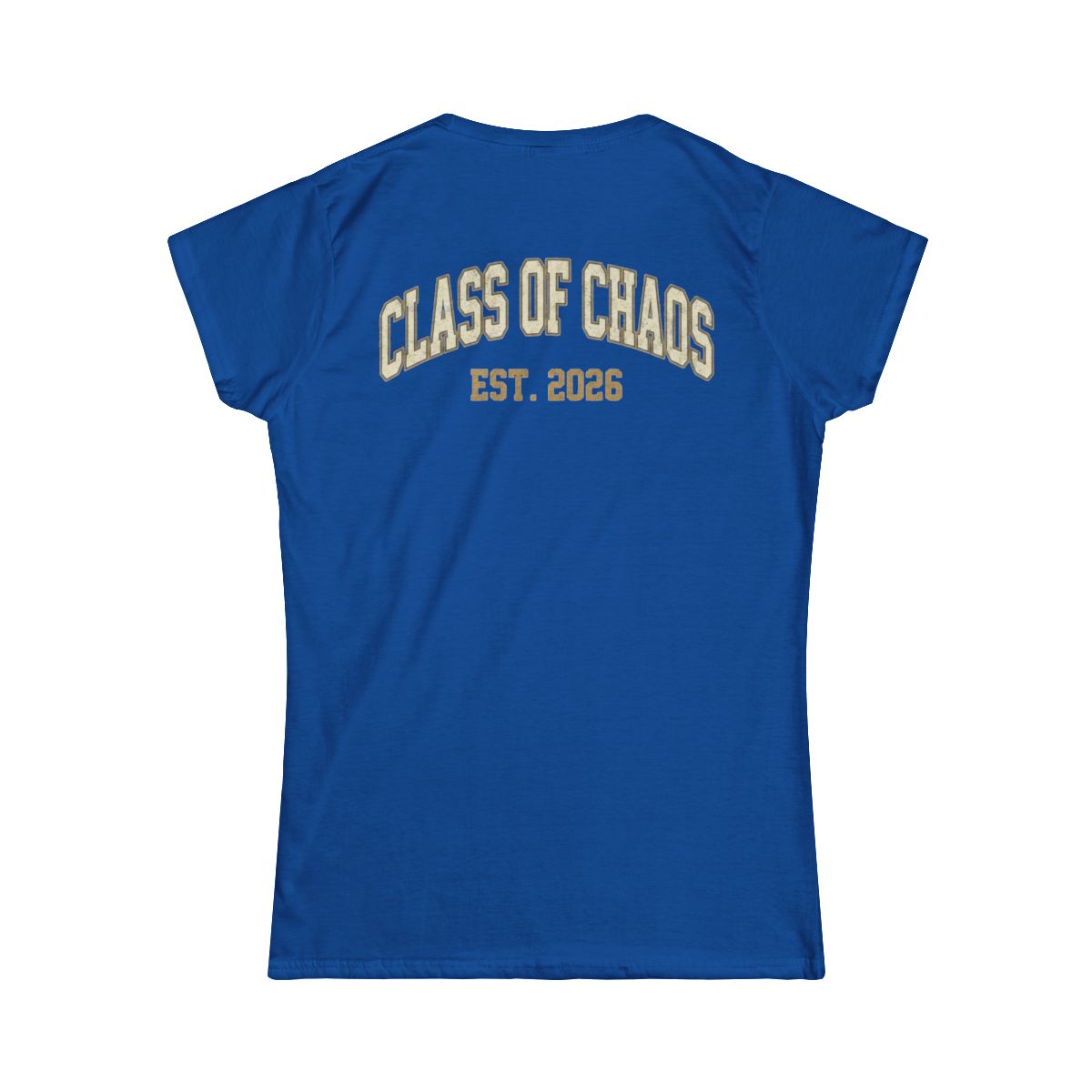 Color: Royal | Class of Chaos Women's Tee