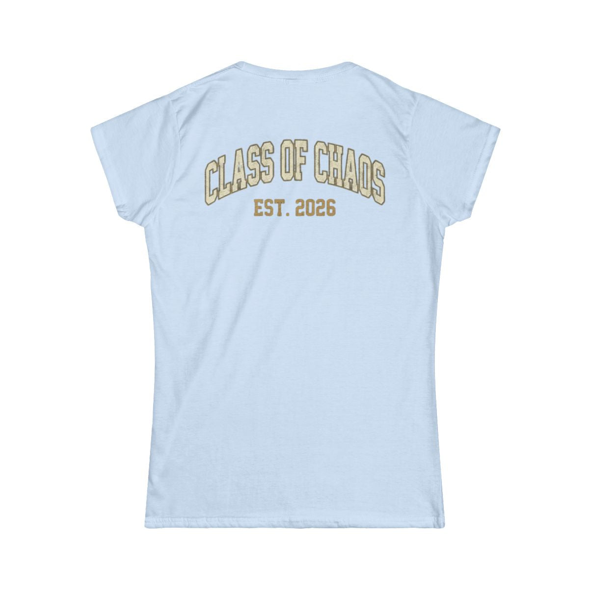 Color: Light Blue | Class of Chaos Women's Tee