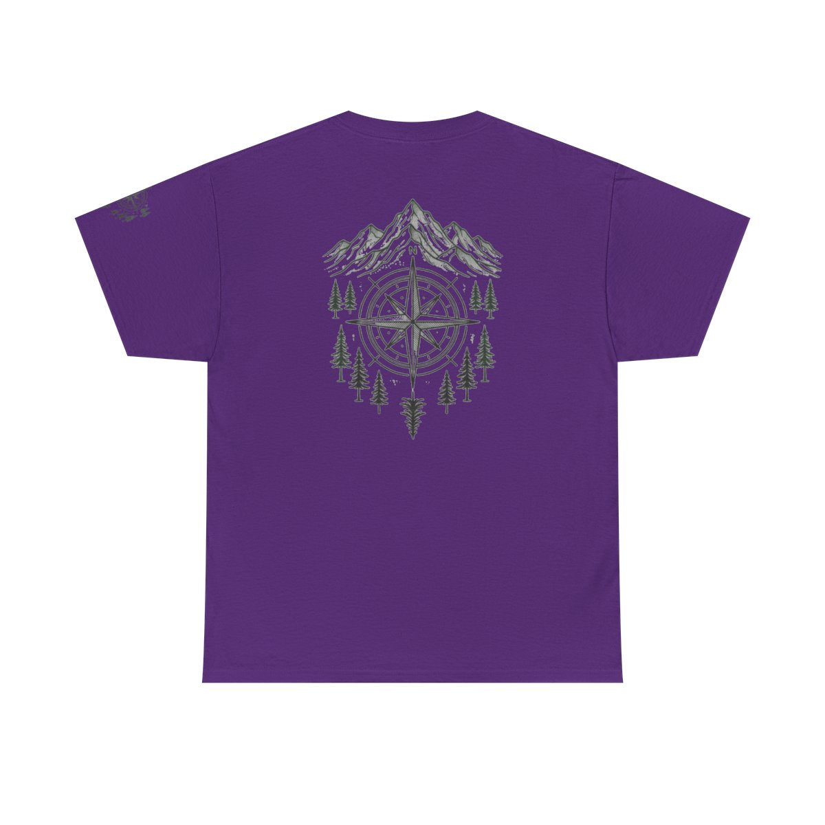 Color: Purple | Compass Premium Graphic Tee