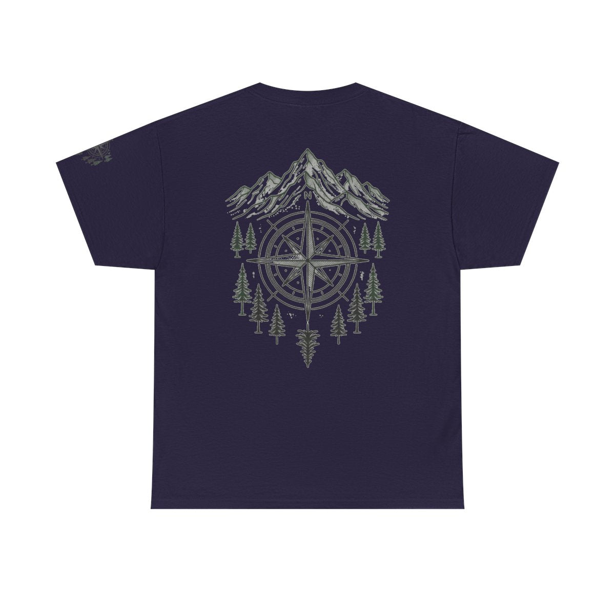 Color: Blackberry | Compass Premium Graphic Tee