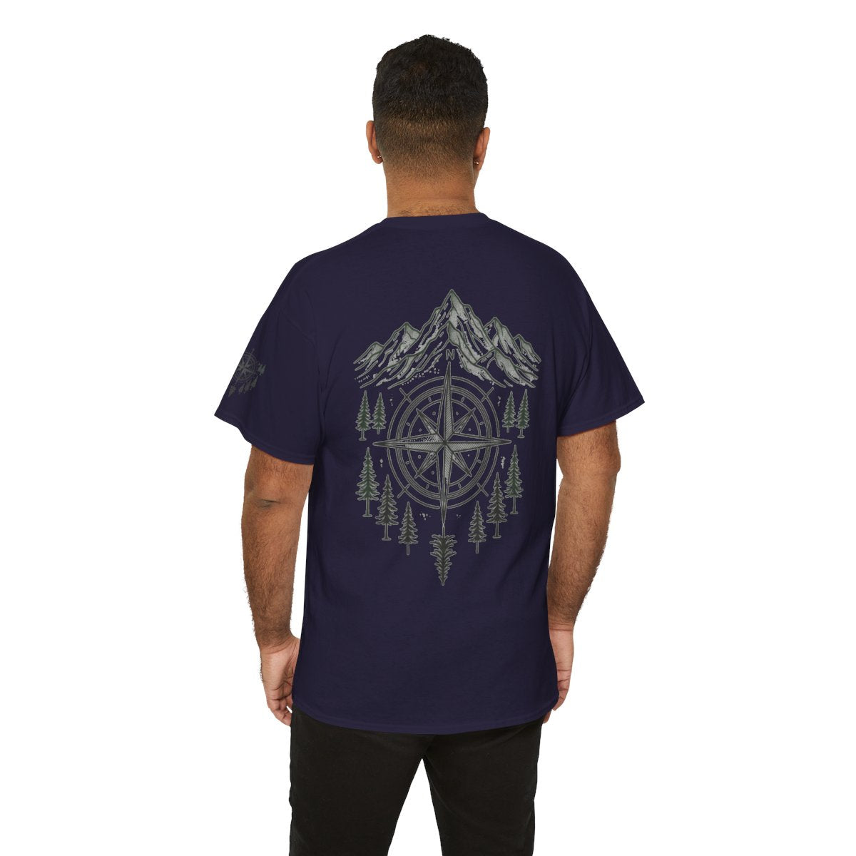 Color: Blackberry | Compass Premium Graphic Tee