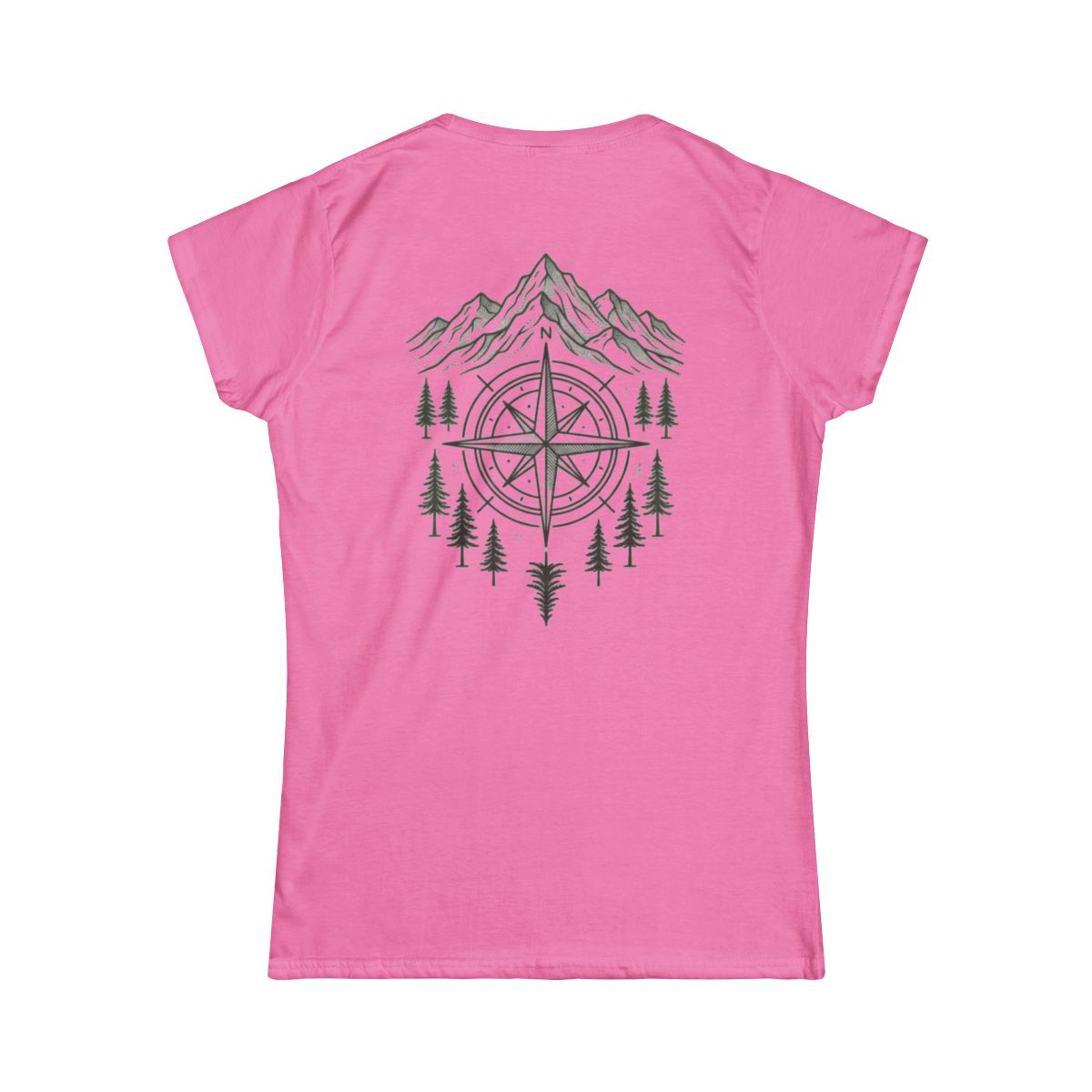 Color: Azalea | Compass Women's Tee