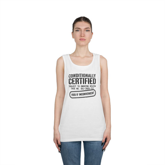 Color: White | Conditionally Certified Tank Top