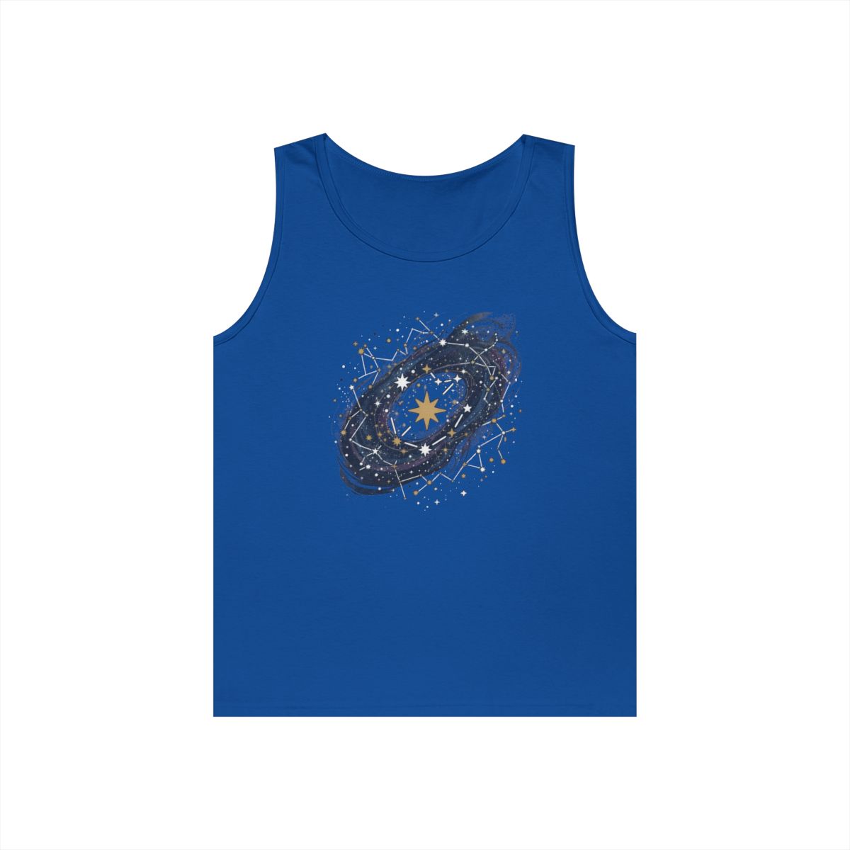 Color: Royal | Constellation Map (Dark Sky) Tank Top