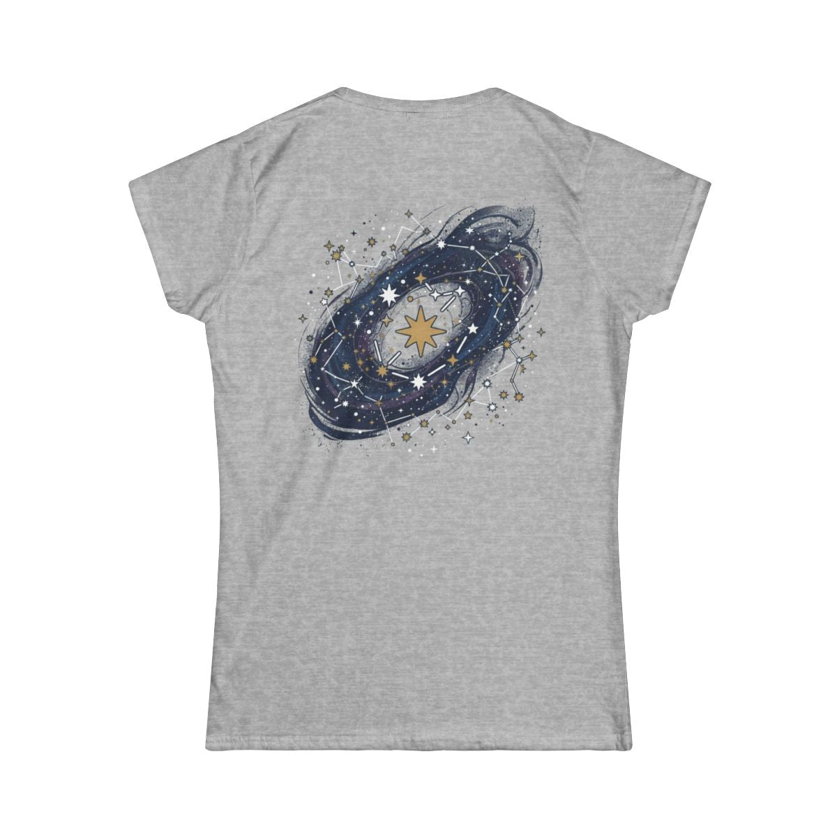 Color: Sport Grey | Constellation Map (Dark Sky) Women's Tee