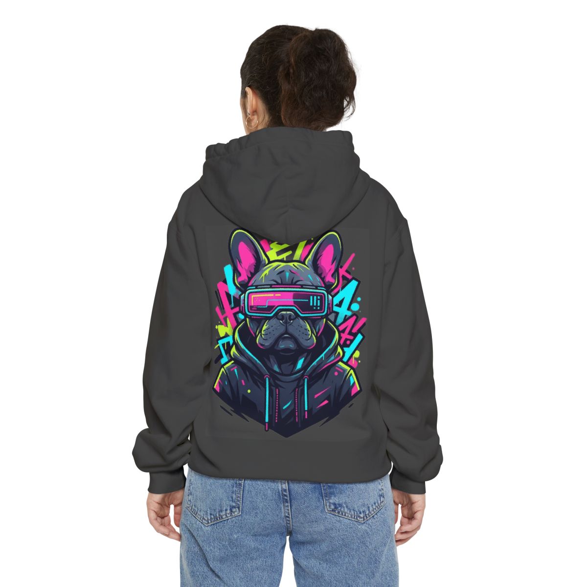 Color: Pepper | Cool Pup Garment-Dyed Hoodie