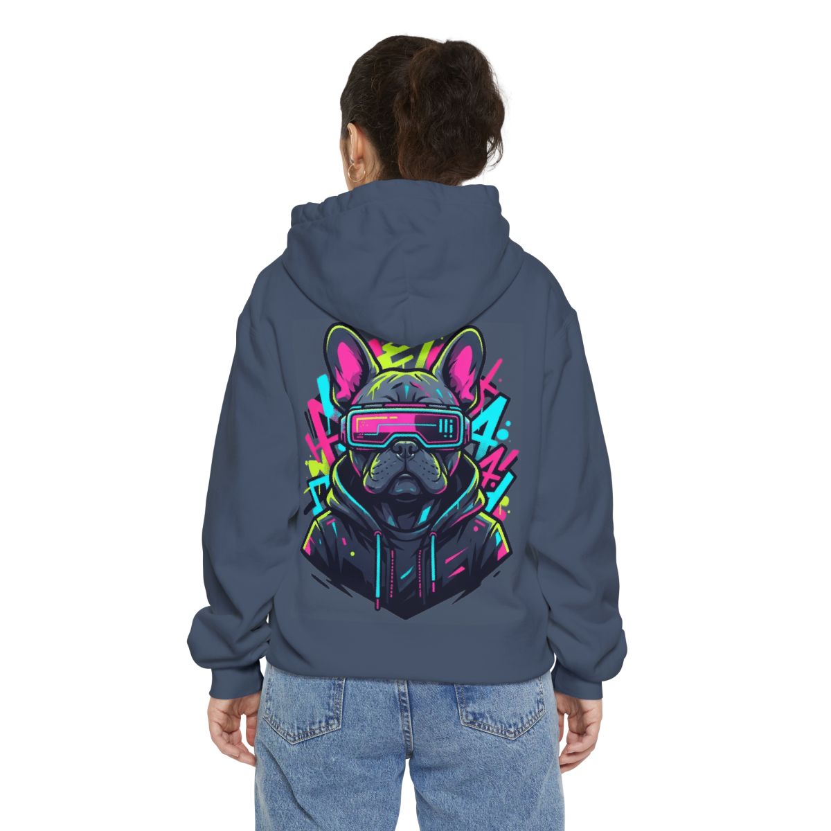 Color: Denim | Cool Pup Garment-Dyed Hoodie