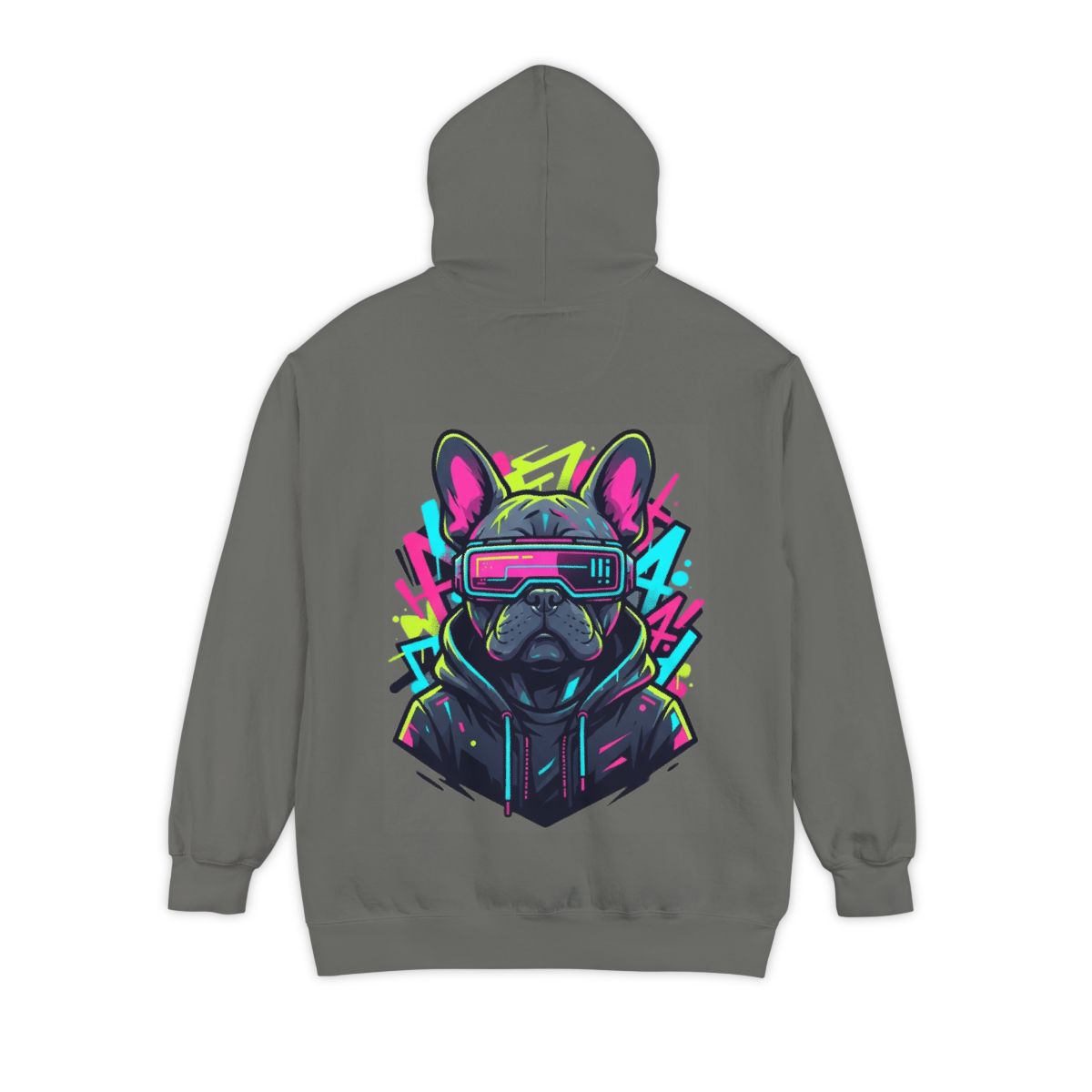 Color: Grey | Cool Pup Garment-Dyed Hoodie