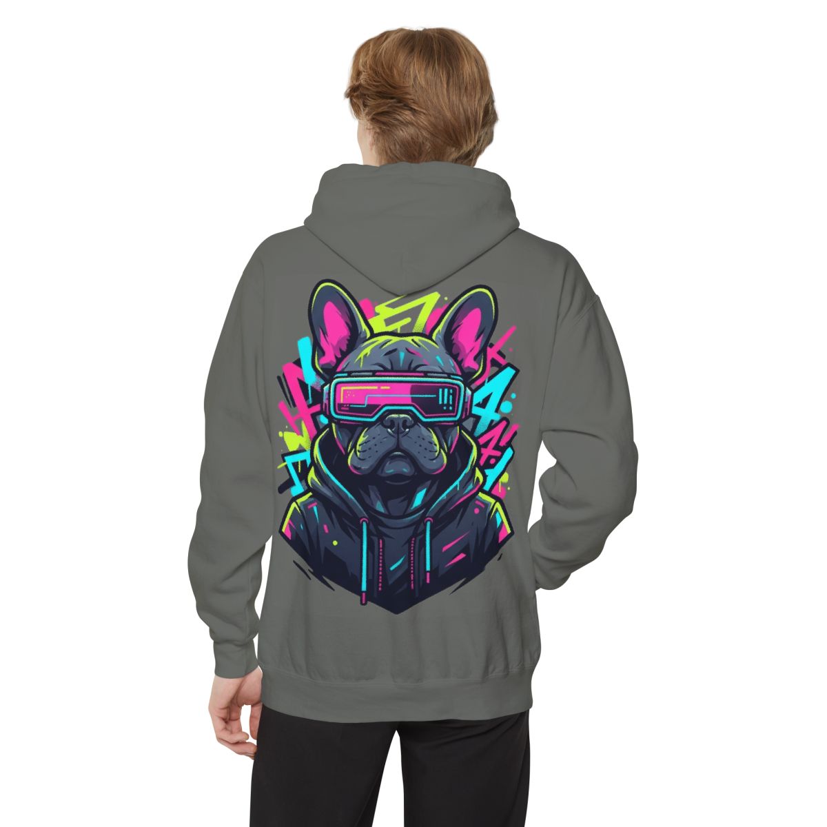 Color: Grey | Cool Pup Garment-Dyed Hoodie