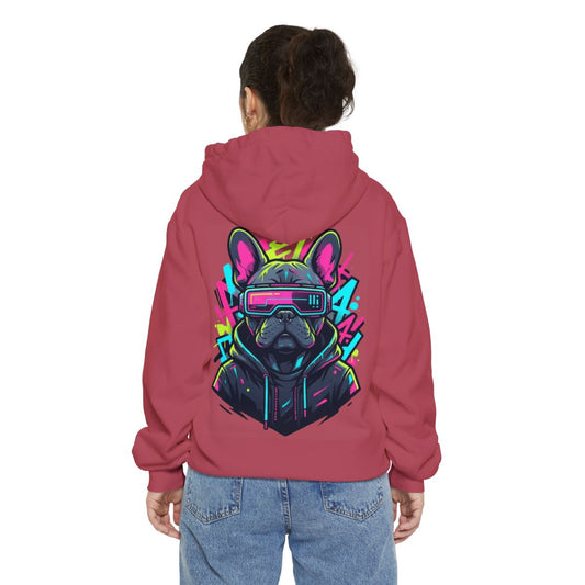 Color: Crimson | Cool Pup Garment-Dyed Hoodie