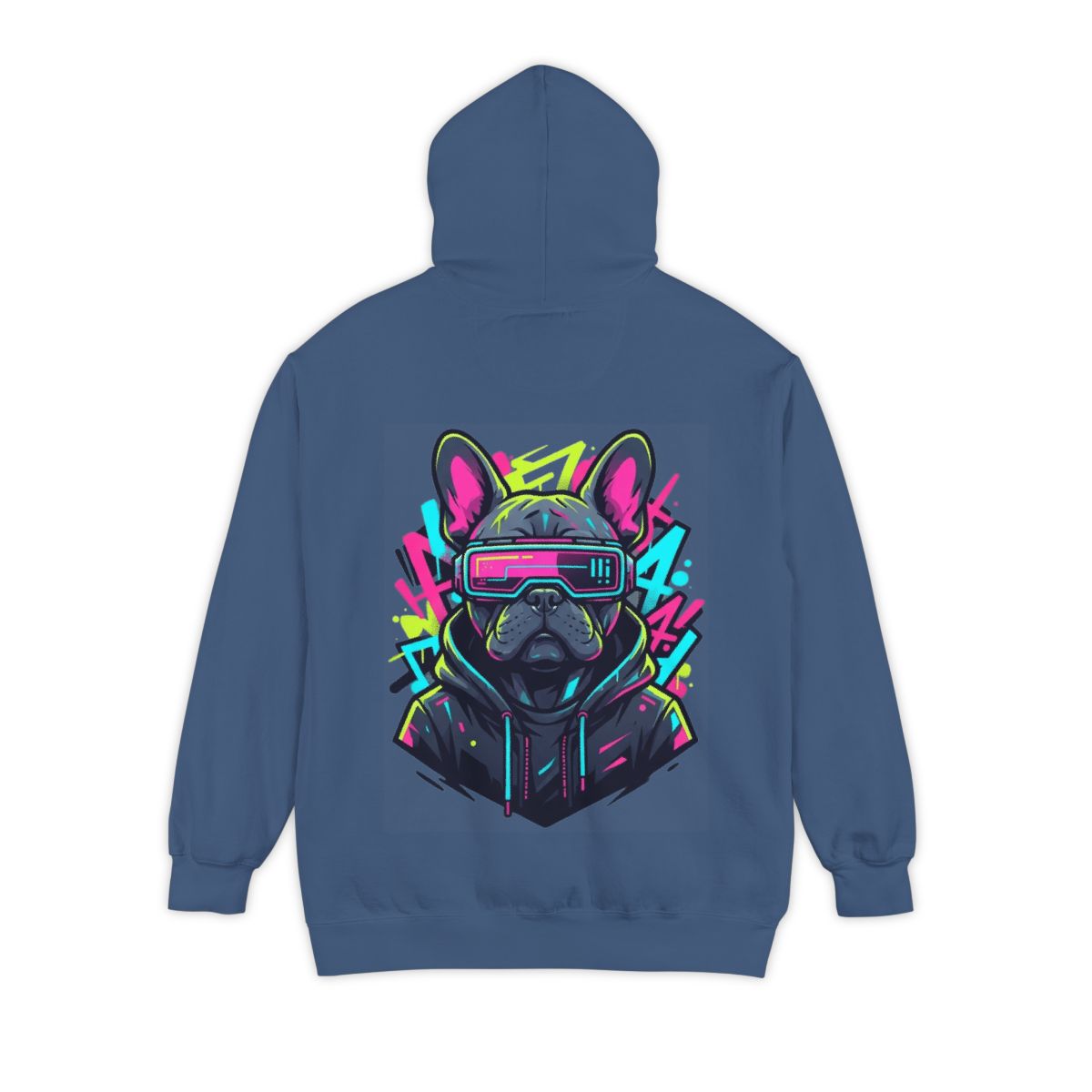 Color: True Navy | Cool Pup Garment-Dyed Hoodie