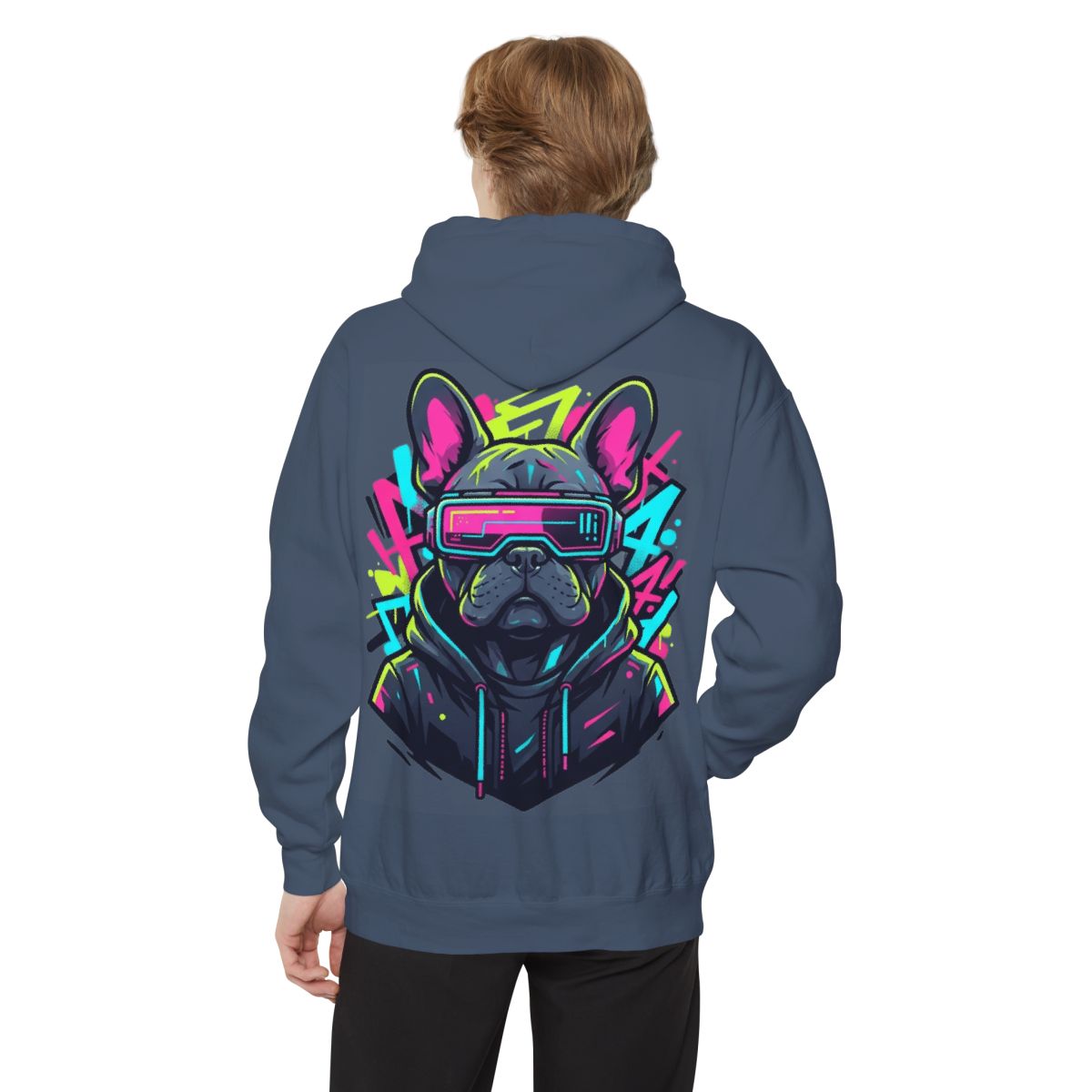 Color: Denim | Cool Pup Garment-Dyed Hoodie