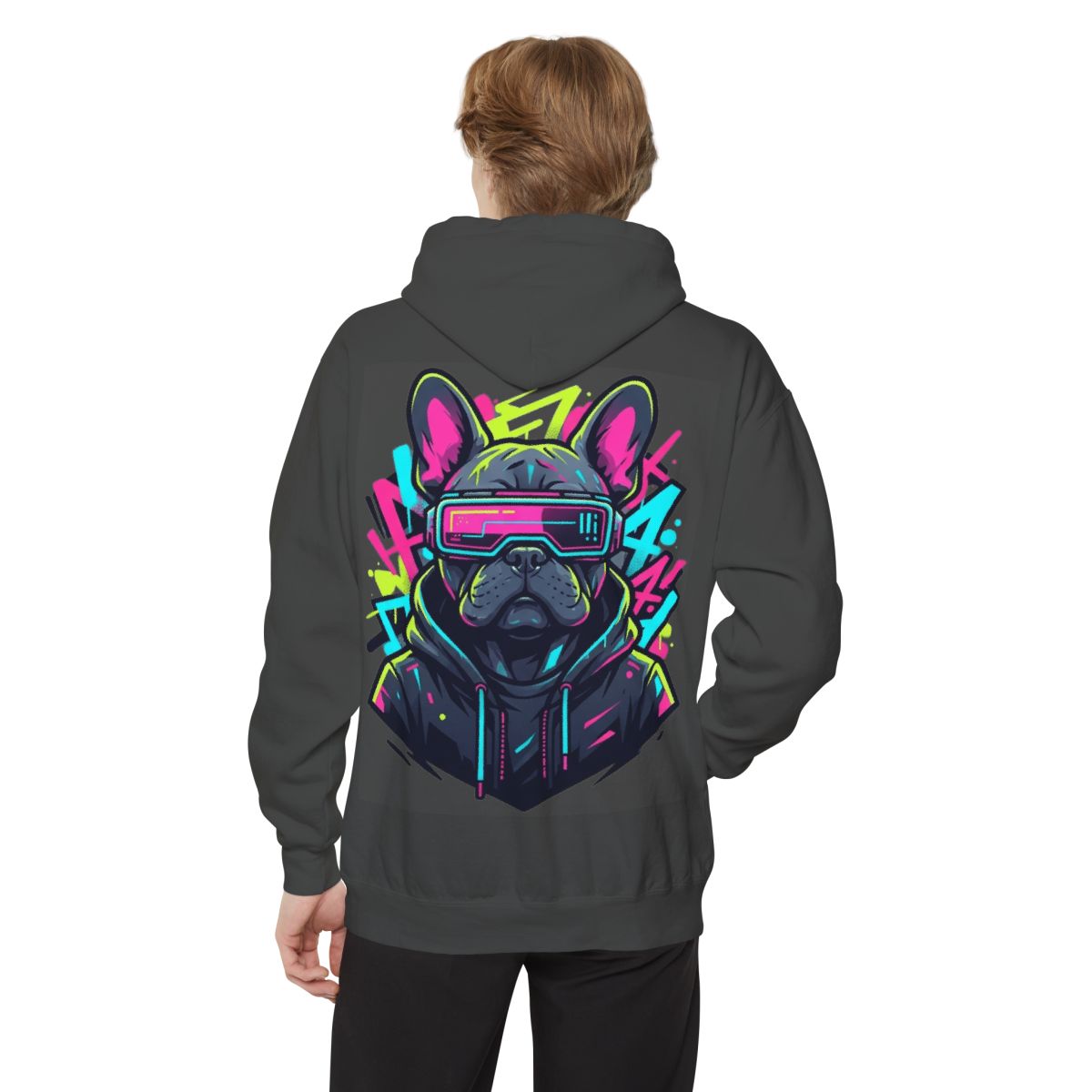 Color: Pepper | Cool Pup Garment-Dyed Hoodie