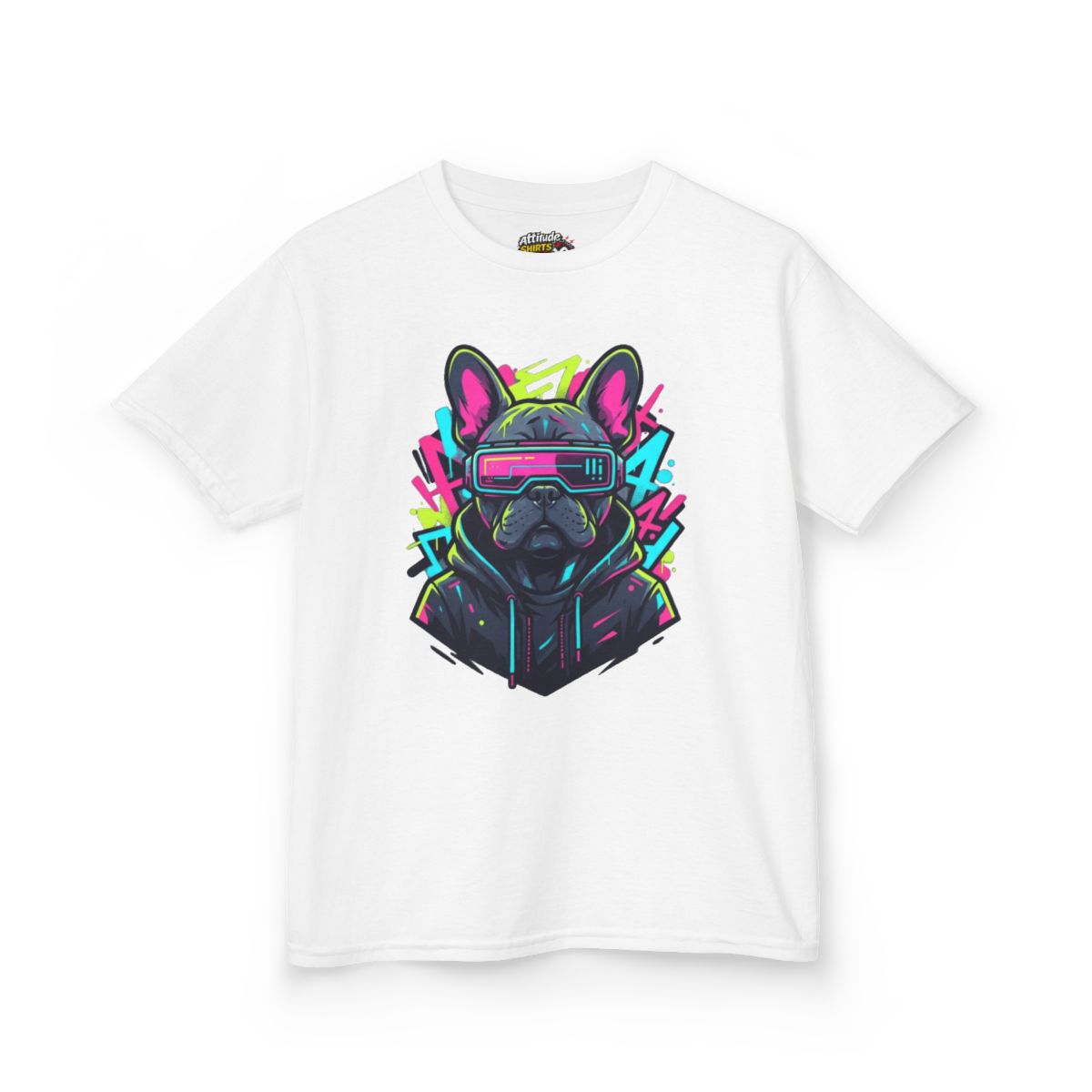 Color: White | Cool Pup Kids Tee