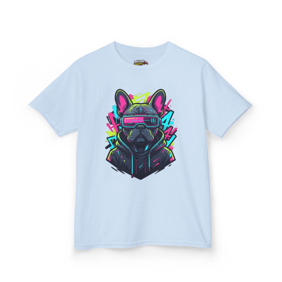 Color: Light Blue | Cool Pup Kids Tee
