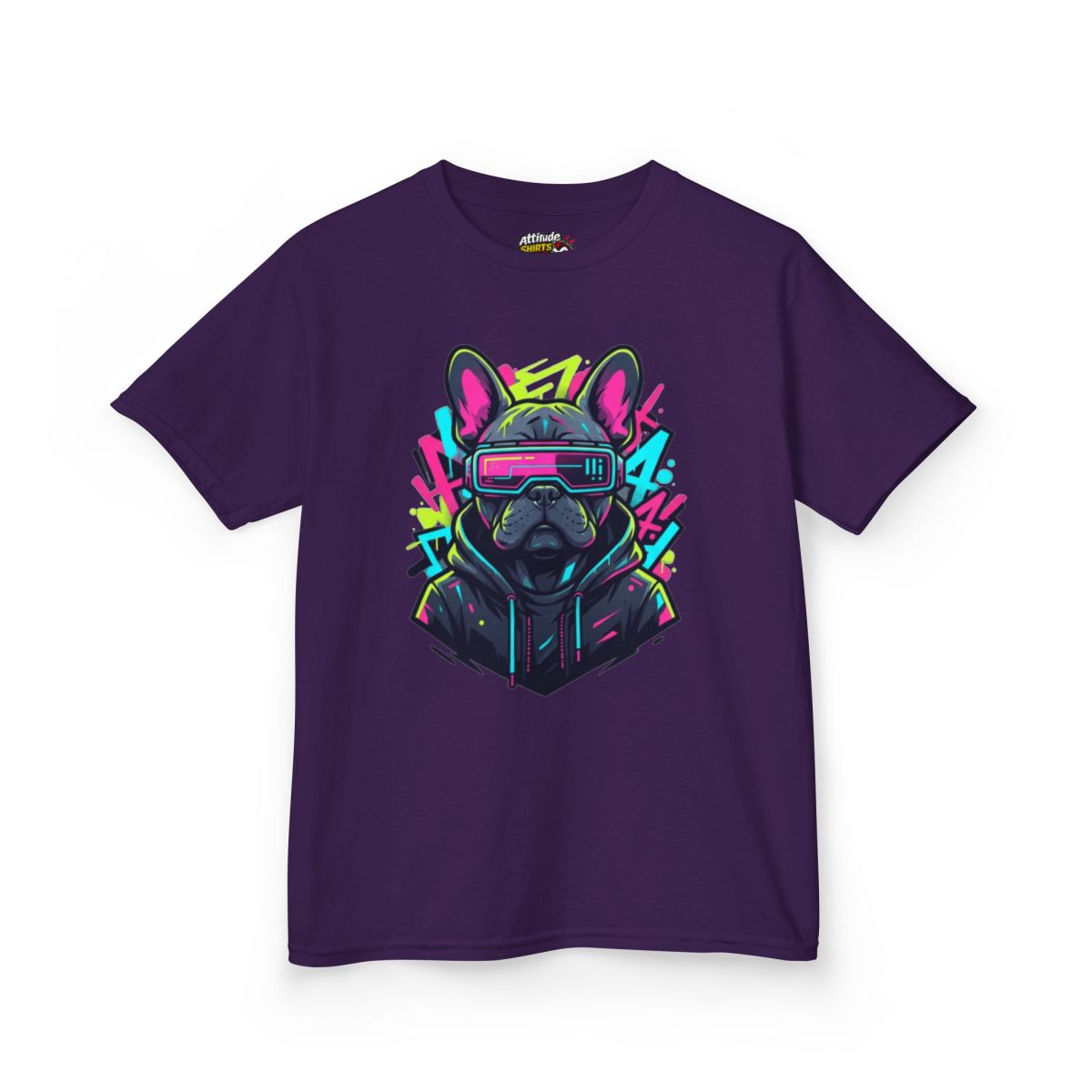 Color: Purple | Cool Pup Kids Tee