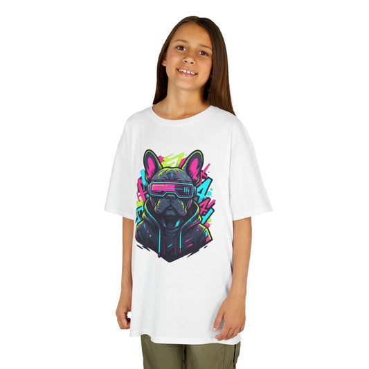 Color: White | Cool Pup Kids Tee