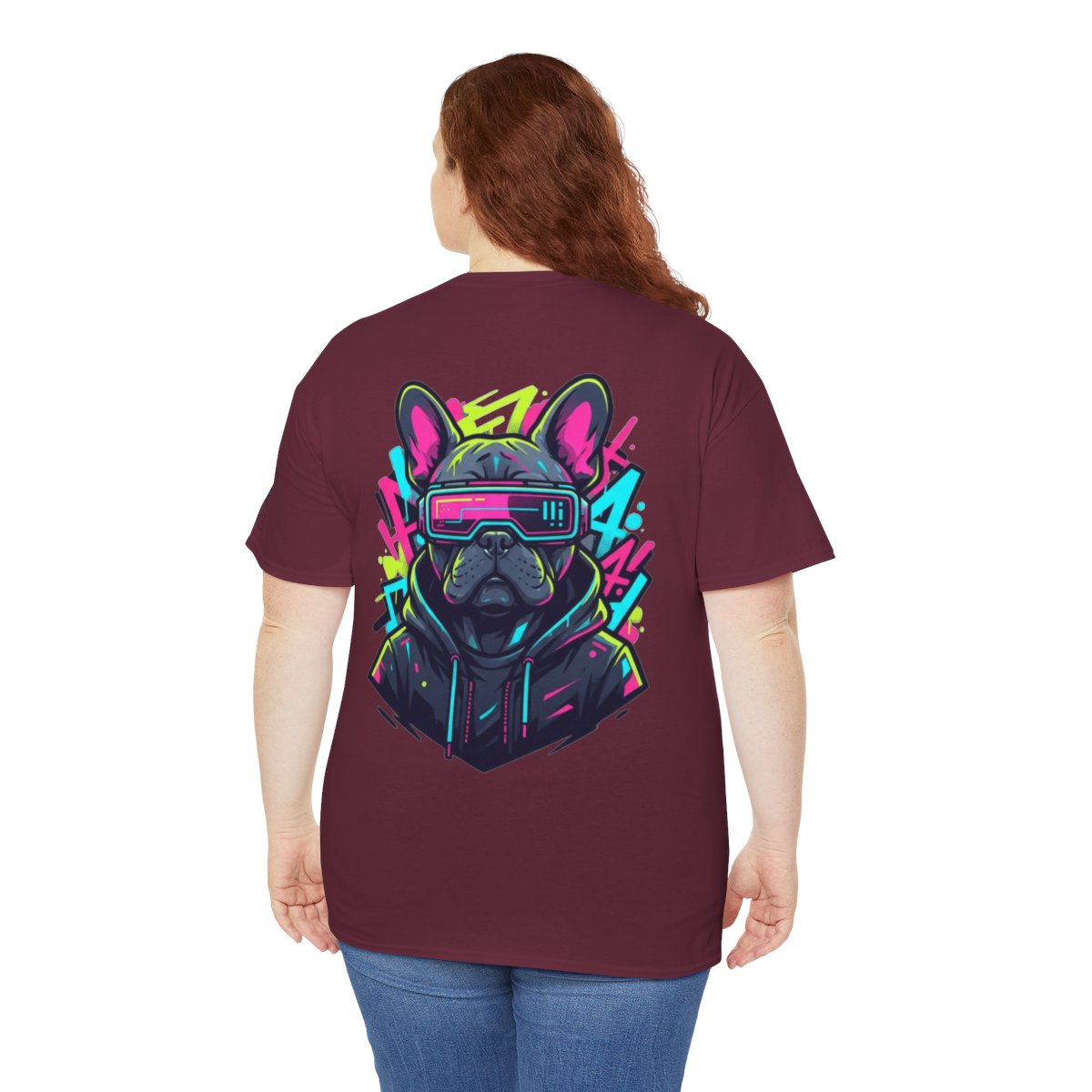 Color: Maroon | Cool Pup Premium Graphic Tee