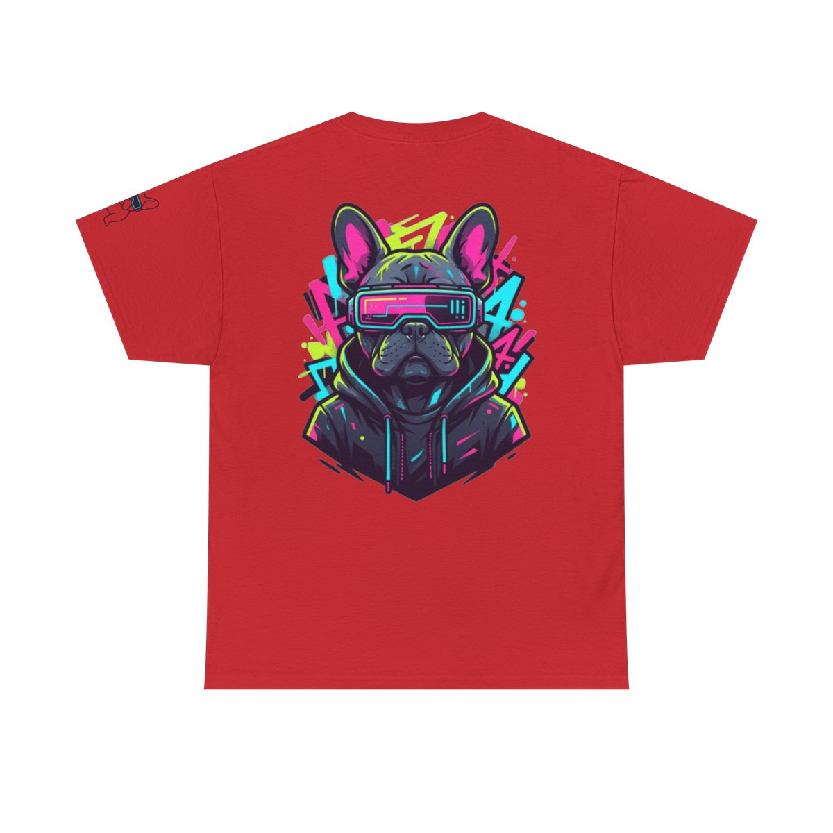 Color: Red | Cool Pup Premium Graphic Tee