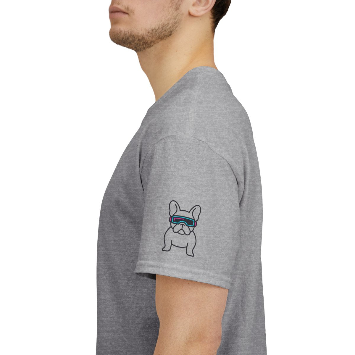 Color: Sport Grey | Cool Pup Premium Graphic Tee