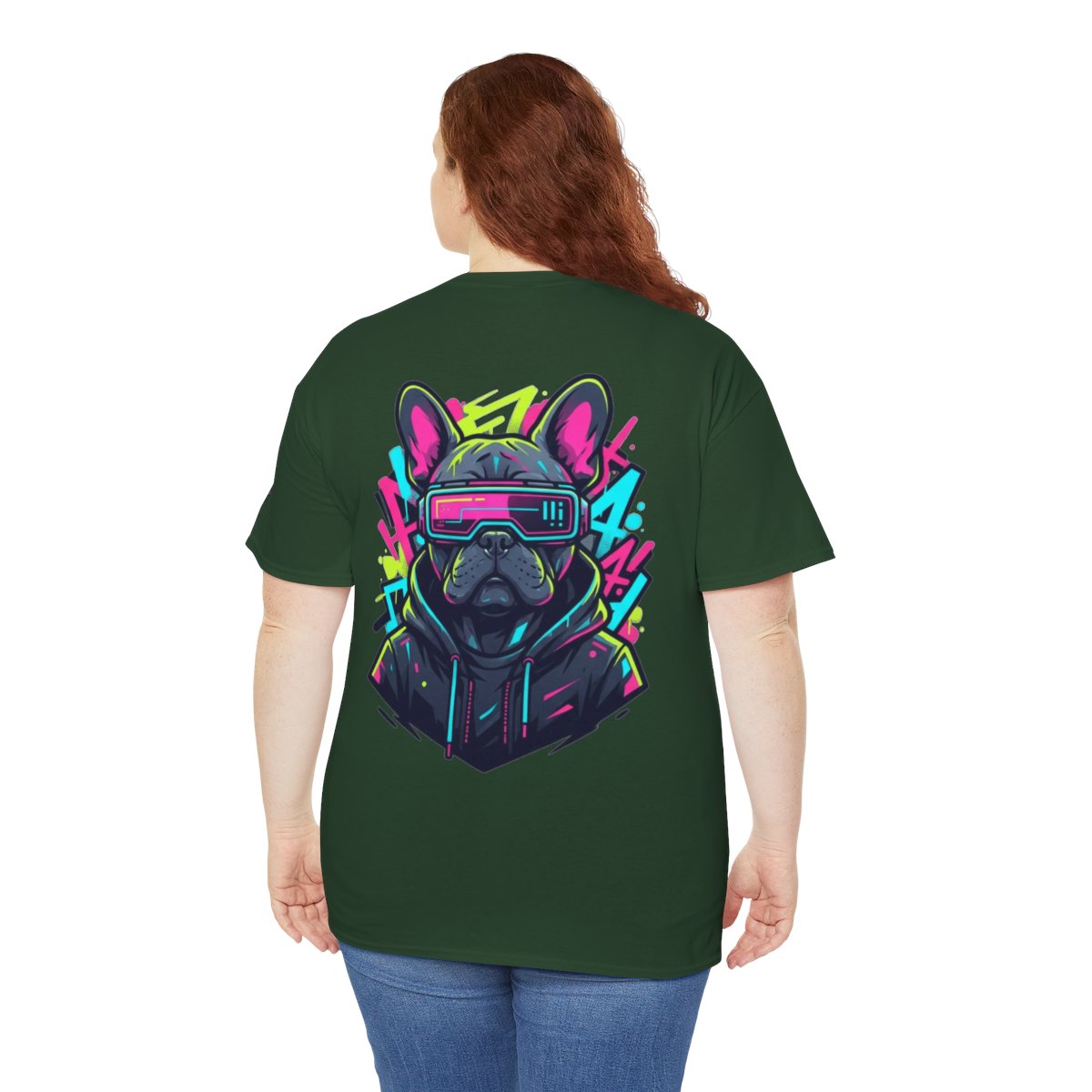 Color: Forest Green | Cool Pup Premium Graphic Tee