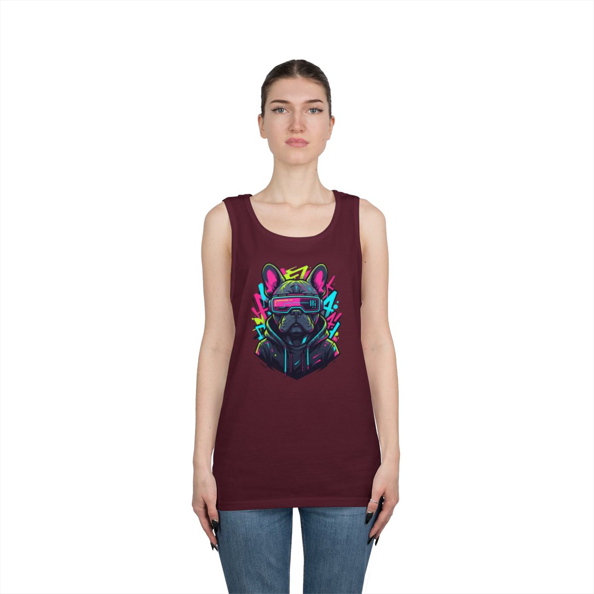 Color: Maroon | Cool Pup Tank Top
