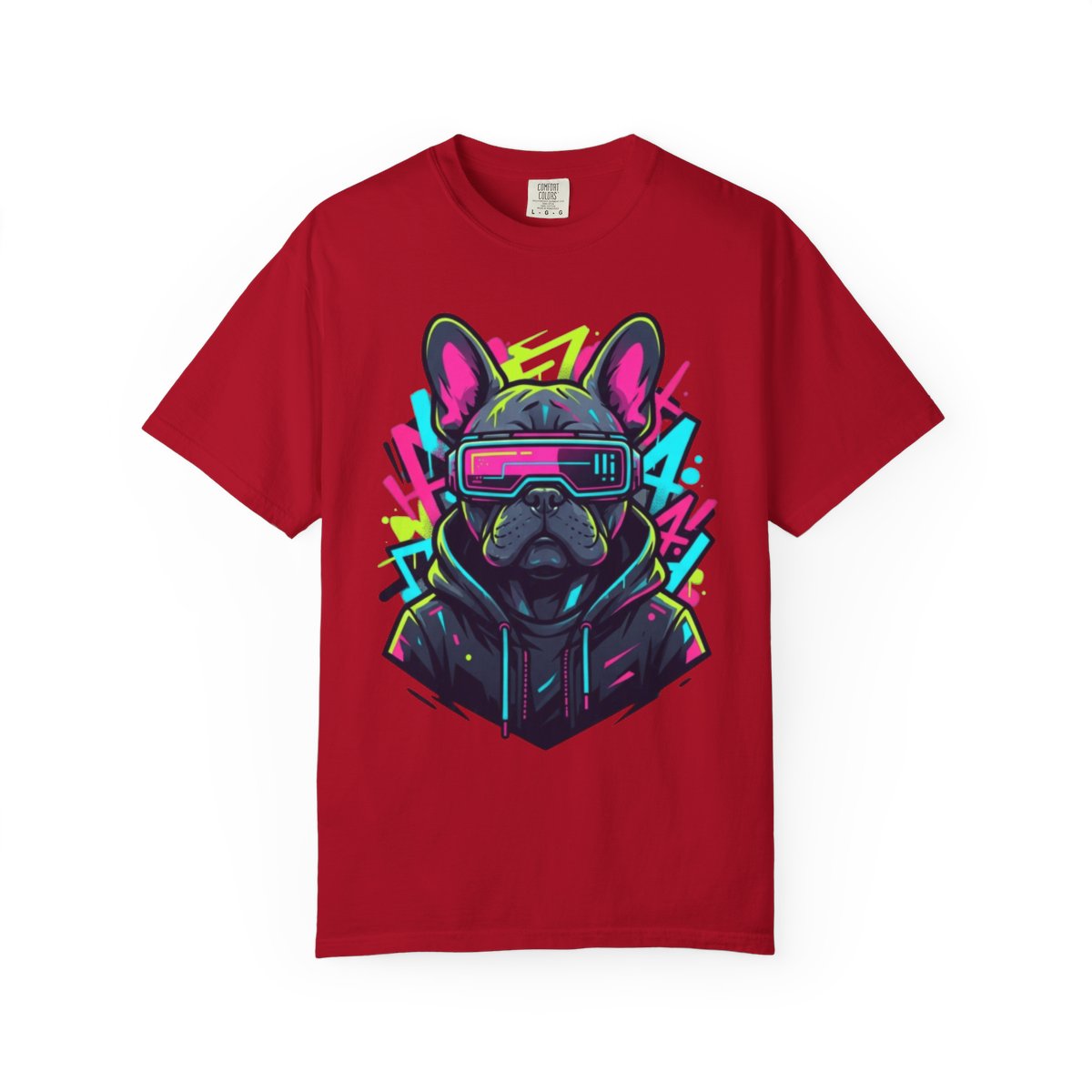 Color: Red | Cool Pup Unisex Garment-Dyed Tee
