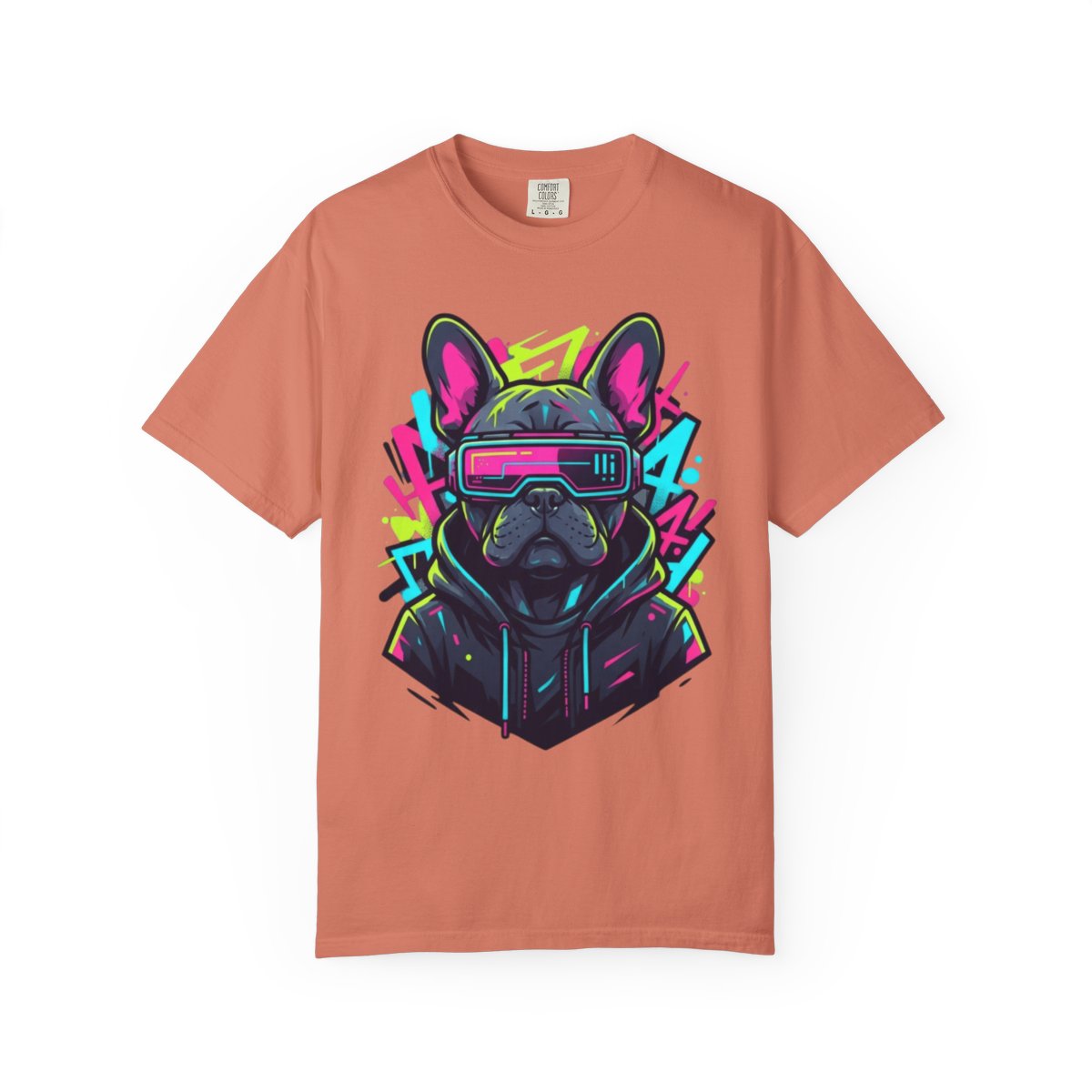 Color: Terracotta | Cool Pup Unisex Garment-Dyed Tee