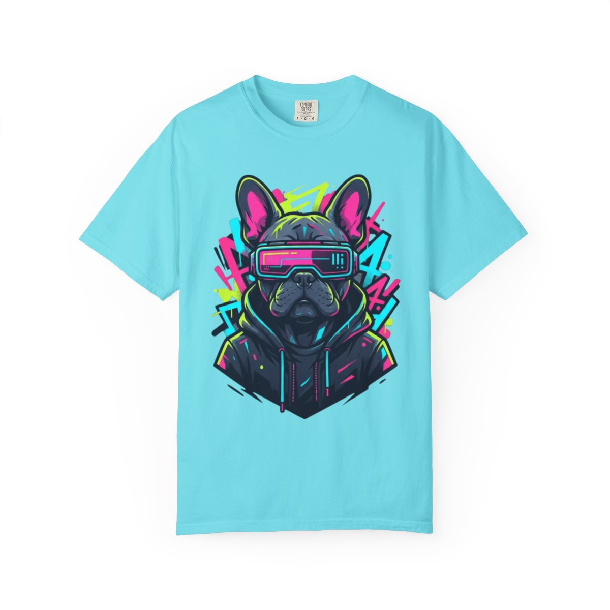 Color: Lagoon Blue | Cool Pup Unisex Garment-Dyed Tee