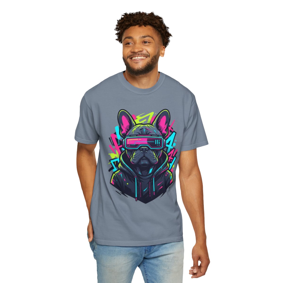 Color: Blue Jean | Cool Pup Unisex Garment-Dyed Tee