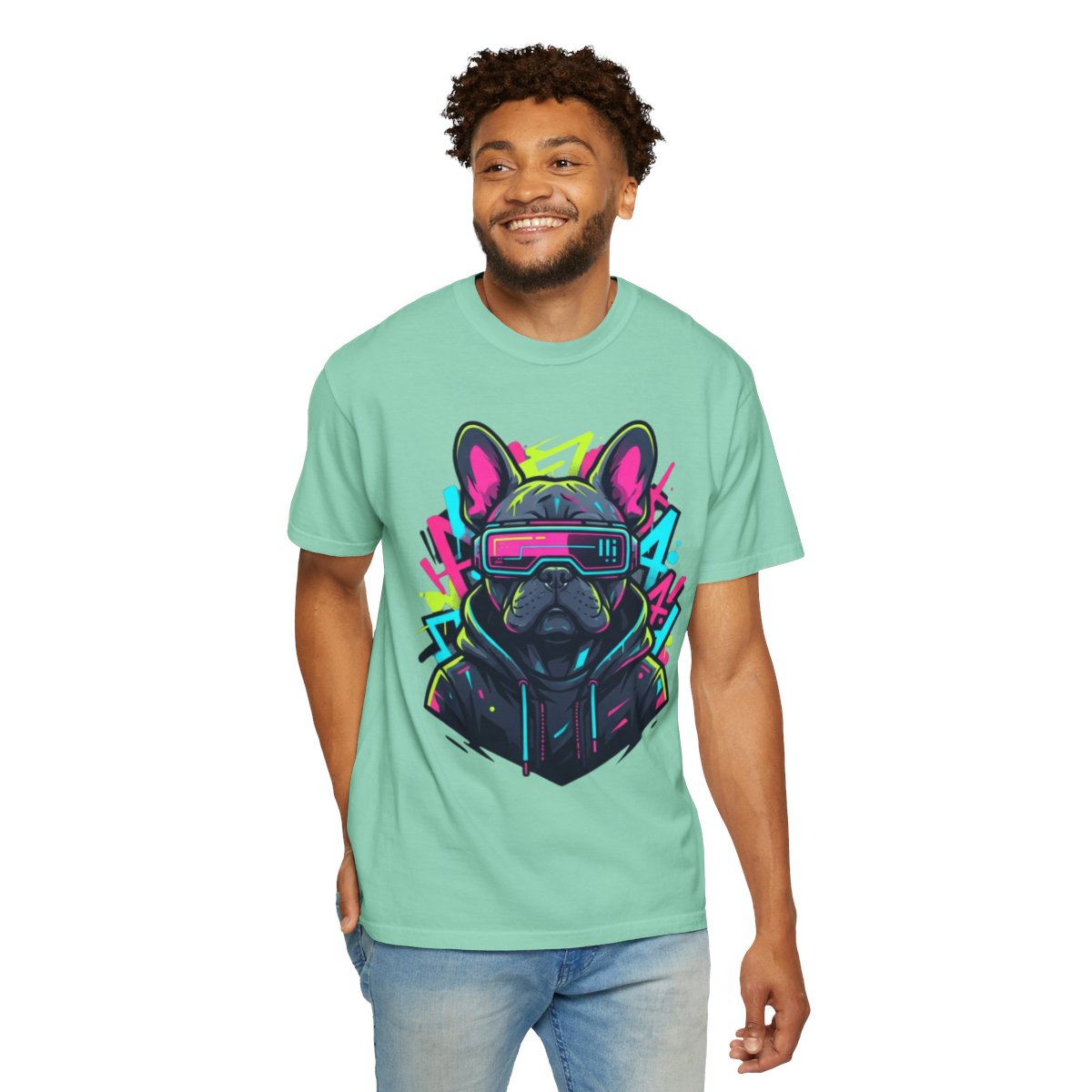 Color: Island Reef | Cool Pup Unisex Garment-Dyed Tee