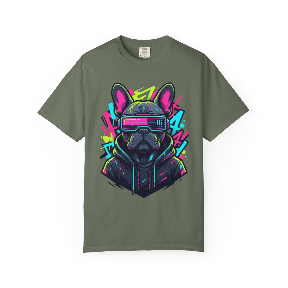 Color: Moss | Cool Pup Unisex Garment-Dyed Tee