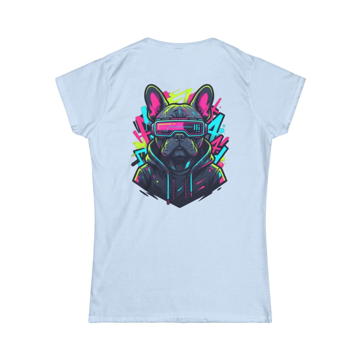 Color: Light Blue | Cool Pup Women's Tee