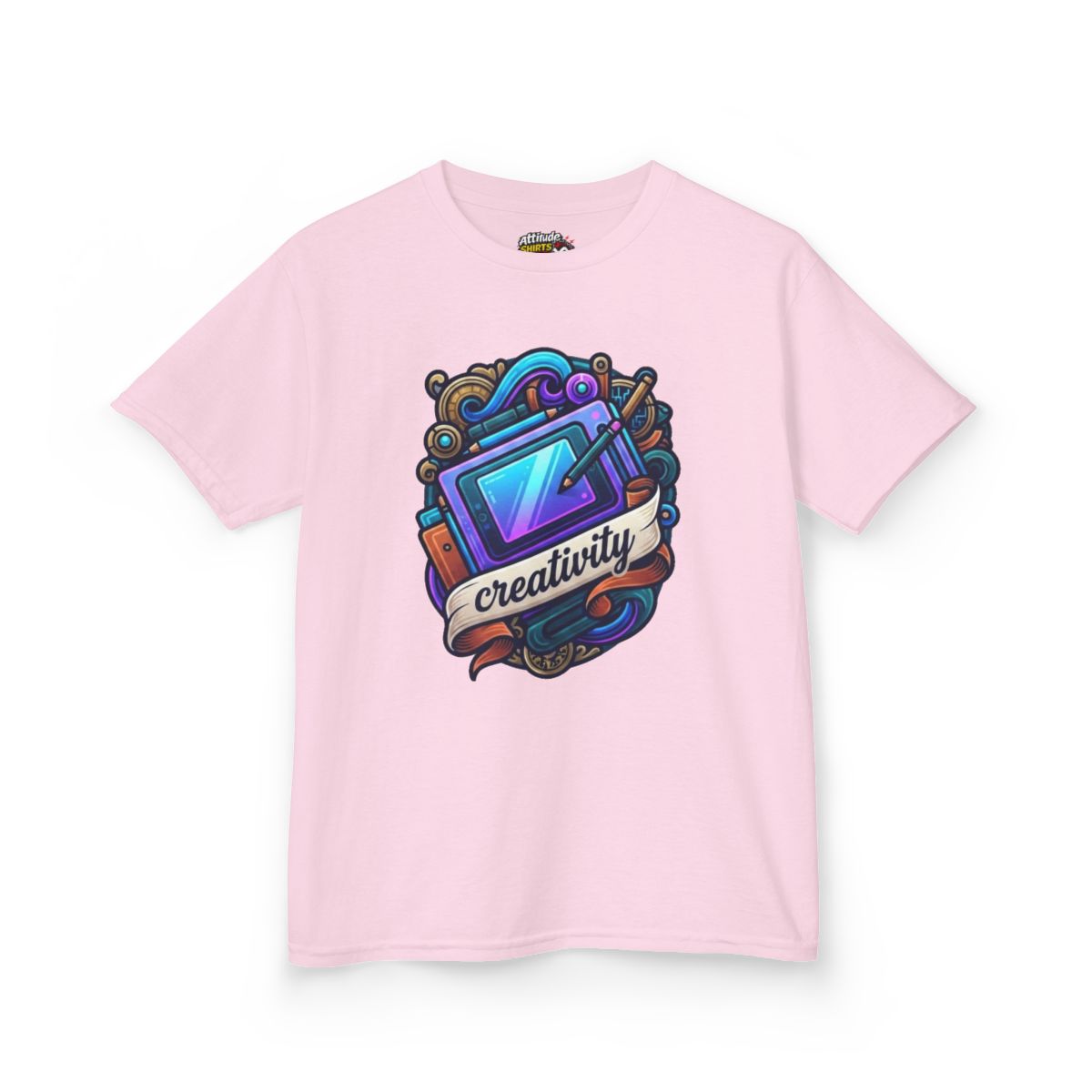 Color: Light Pink | Creativity Kids Tee