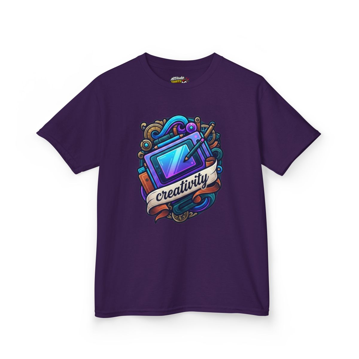 Color: Purple | Creativity Kids Tee
