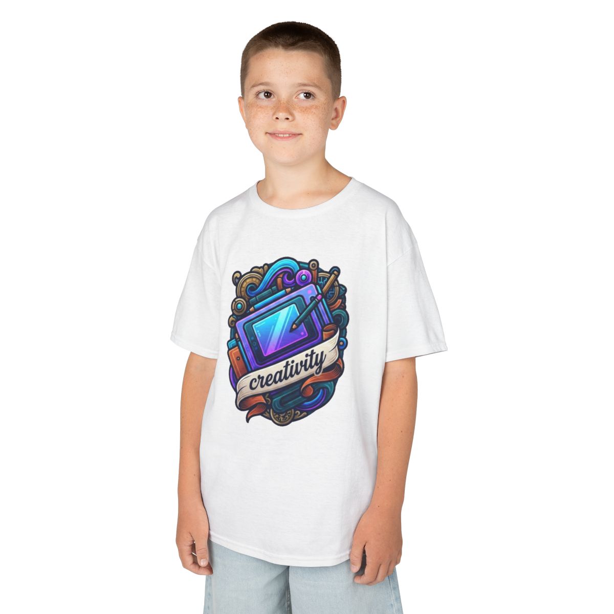Color: White | Creativity Kids Tee