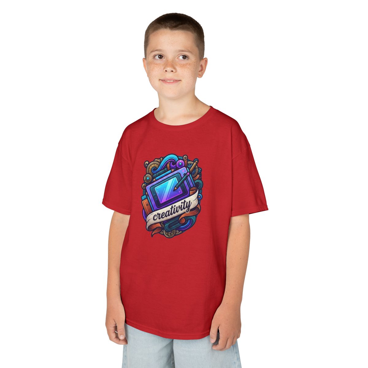 Color: Red | Creativity Kids Tee