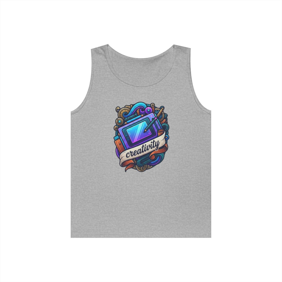Color: Sport Grey | Creativity Tank Top